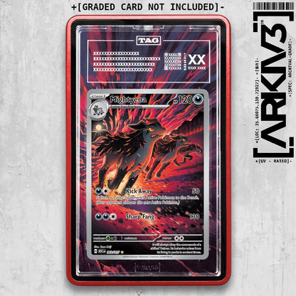 ARKIV3 TAG graded front - Red