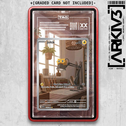 ARKIV3 TAG graded front - Red