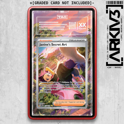 ARKIV3 TAG graded front - Red