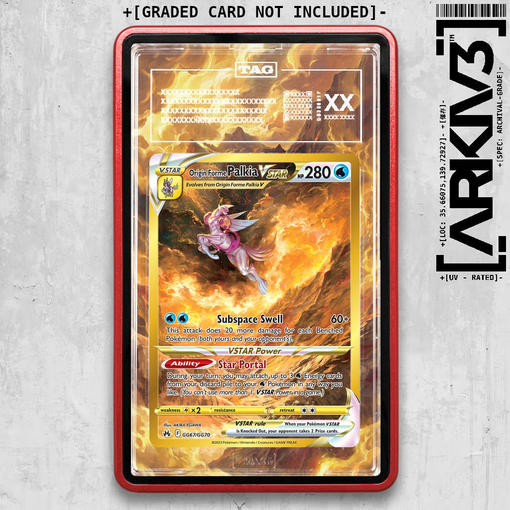 ARKIV3 TAG graded front - Red