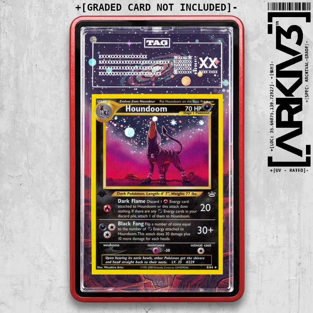 ARKIV3 TAG graded front - Red