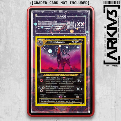 ARKIV3 TAG graded front - Red