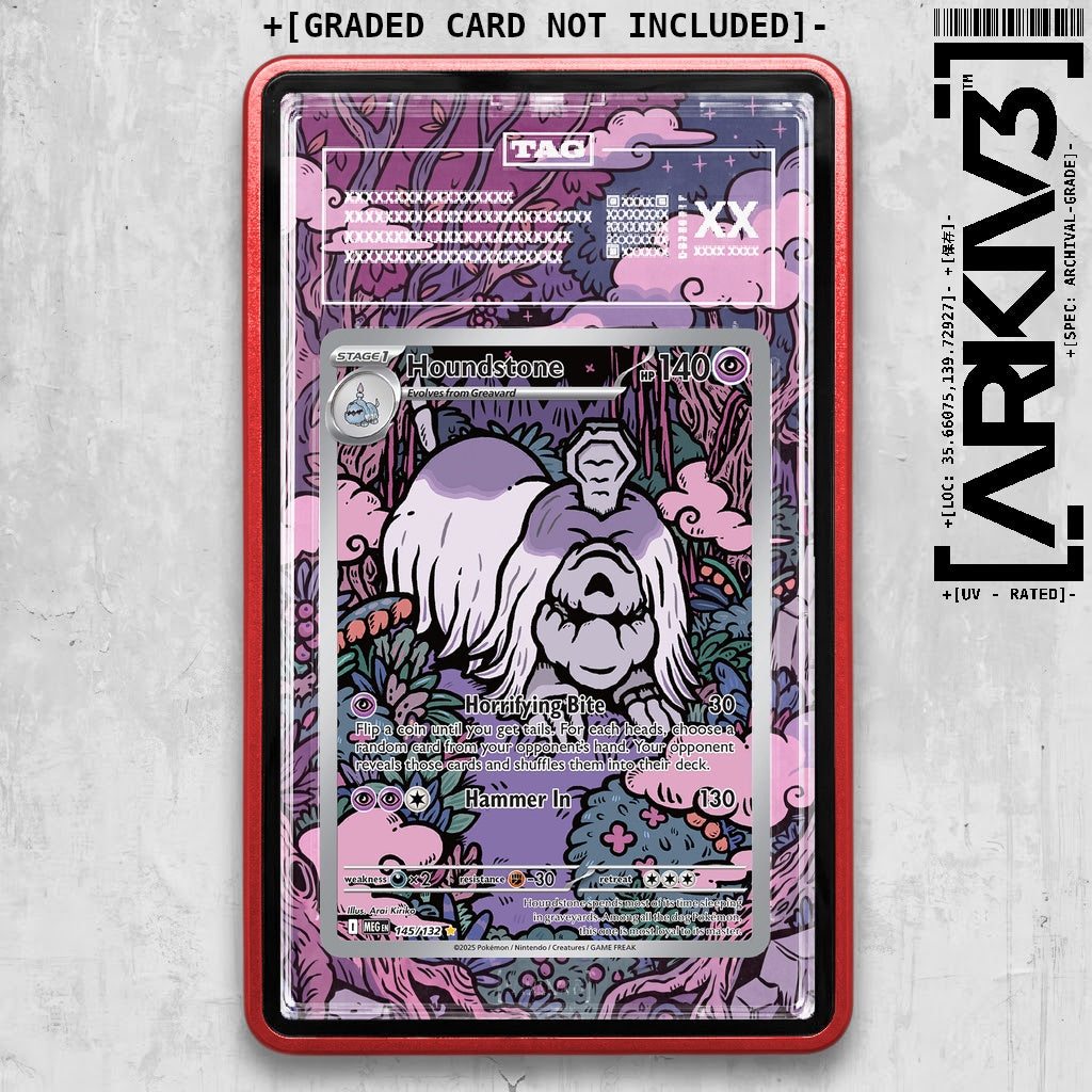 ARKIV3 TAG graded front - Red