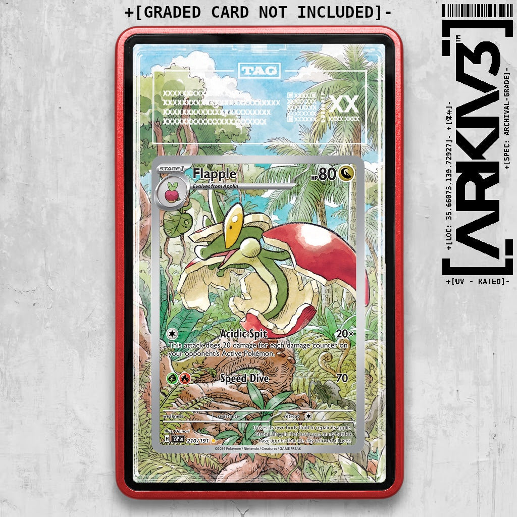 ARKIV3 TAG graded front - Red