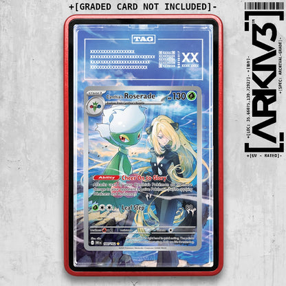 ARKIV3 TAG graded front - Red