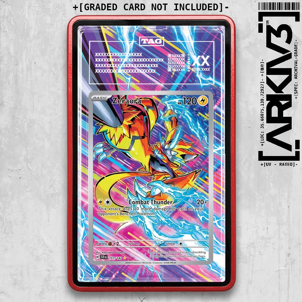ARKIV3 TAG graded front - Red