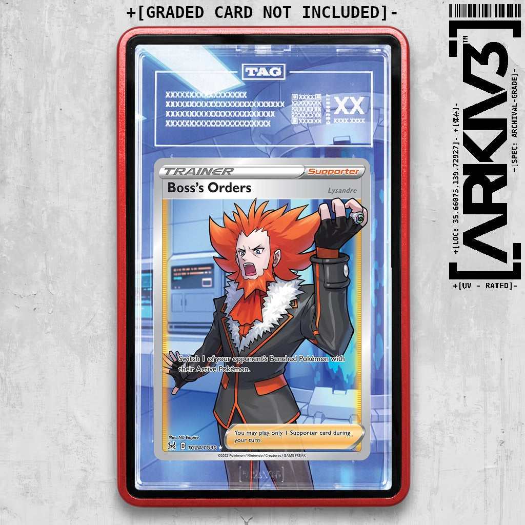 ARKIV3 TAG graded front - Red