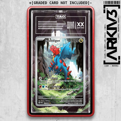 ARKIV3 TAG graded front - Red