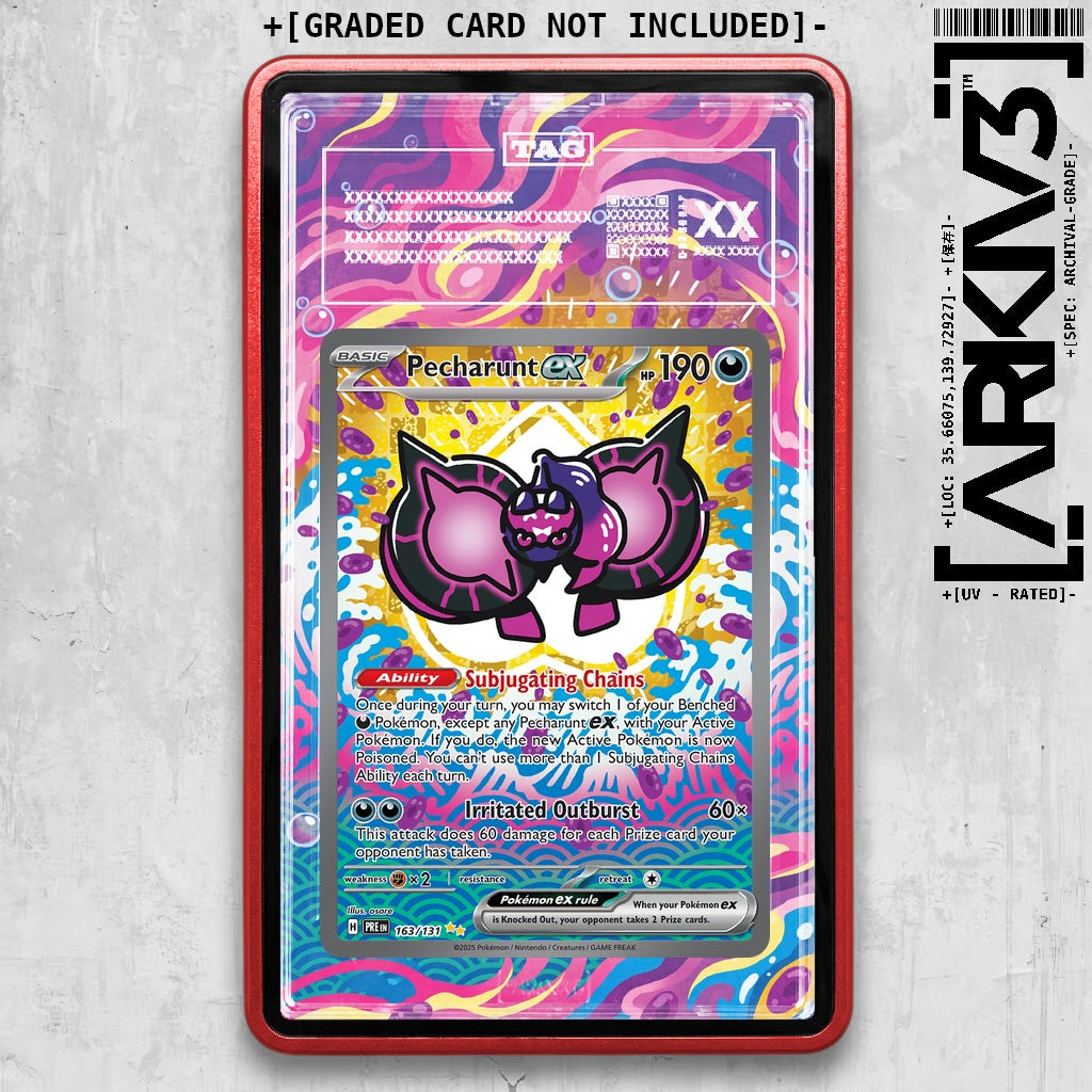 ARKIV3 TAG graded front - Red