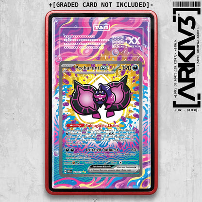 ARKIV3 TAG graded front - Red