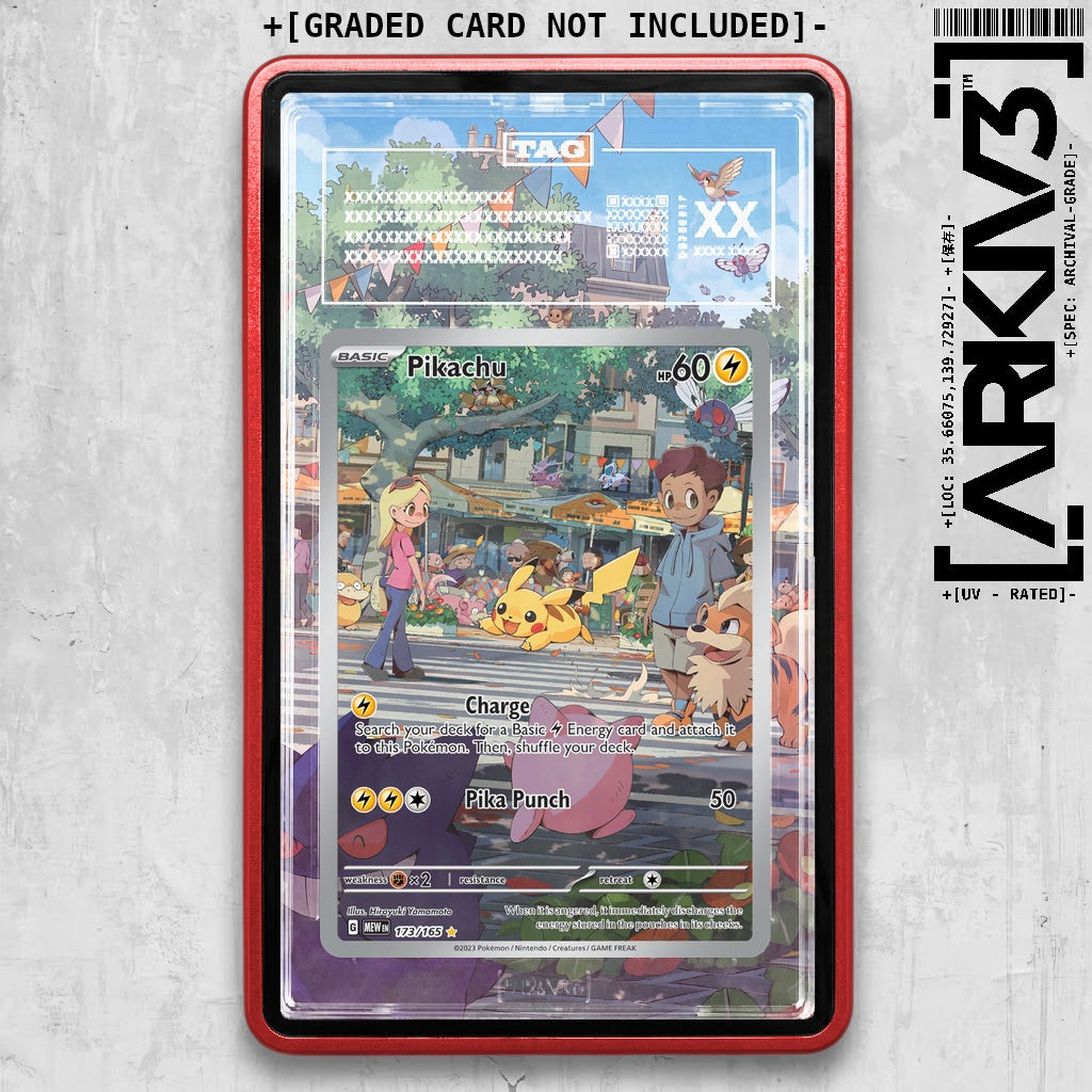 ARKIV3 TAG graded front - Red