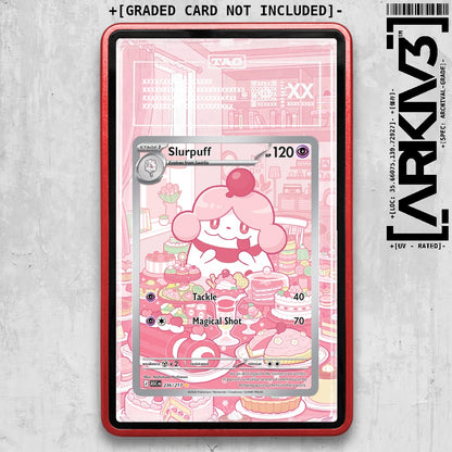 ARKIV3 TAG graded front - Red