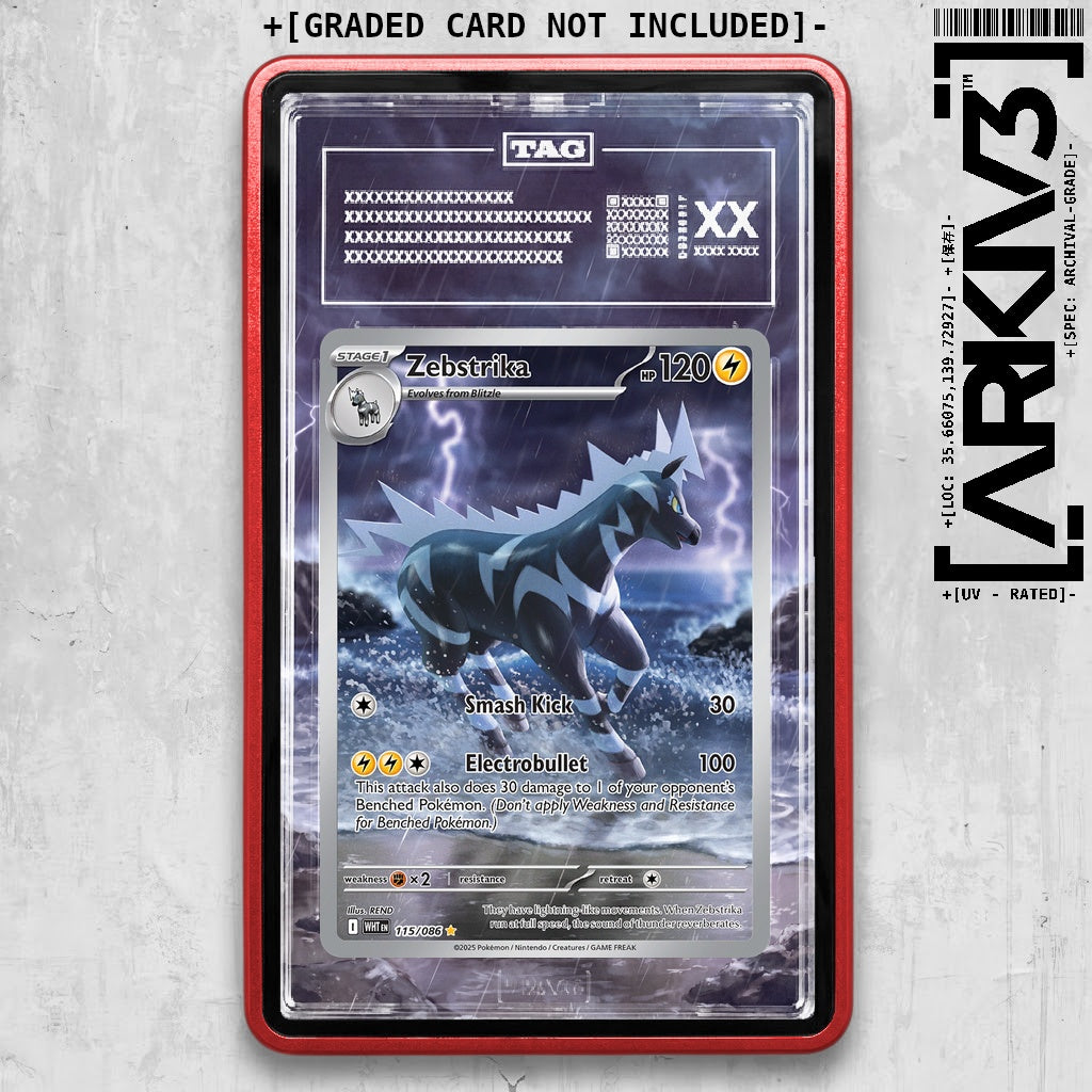ARKIV3 TAG graded front - Red