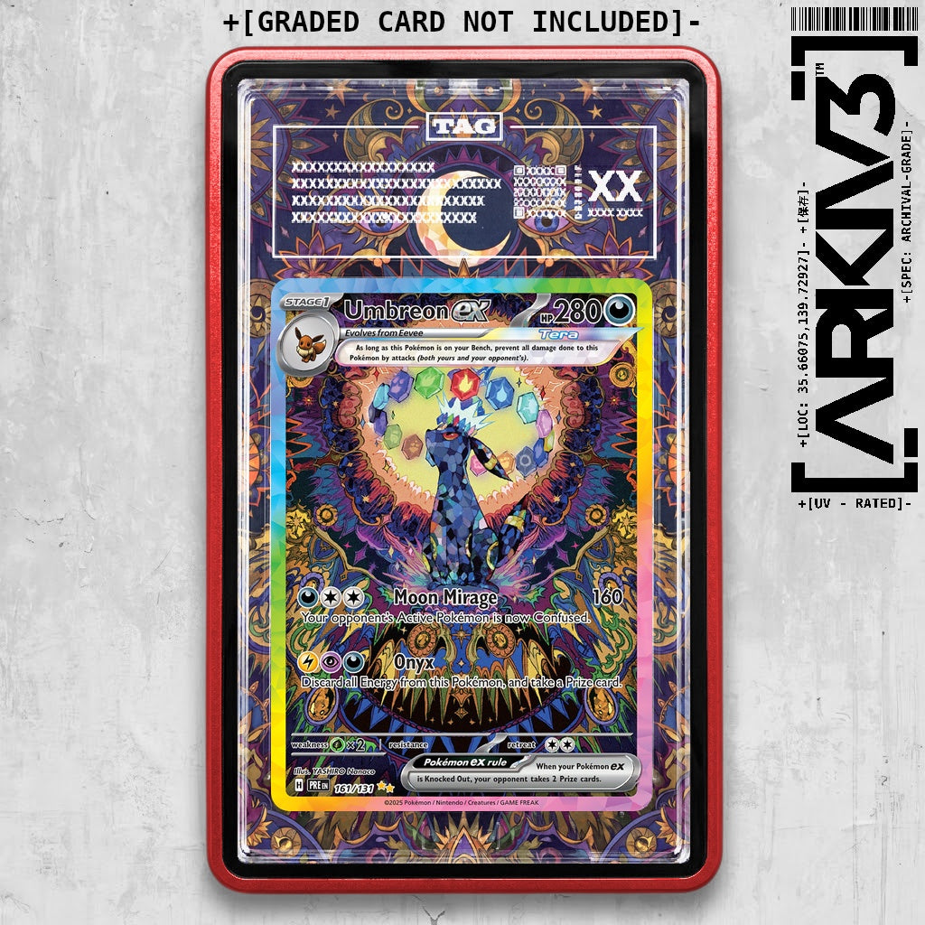 ARKIV3 TAG graded front - Red