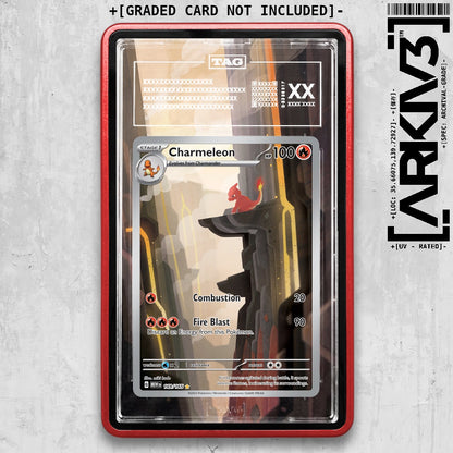 ARKIV3 TAG graded front - Red