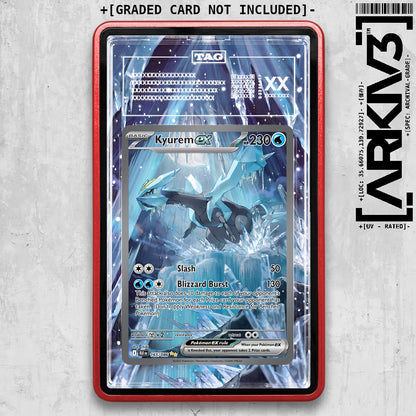 ARKIV3 TAG graded front - Red