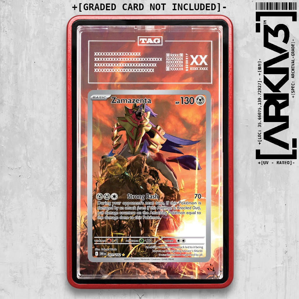 ARKIV3 TAG graded front - Red