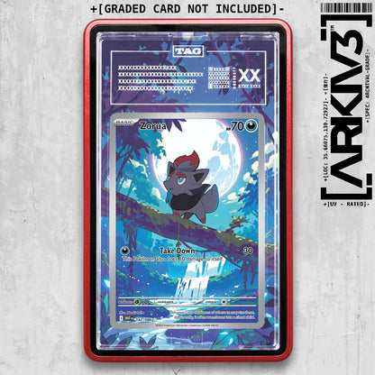 ARKIV3 TAG graded front - Red