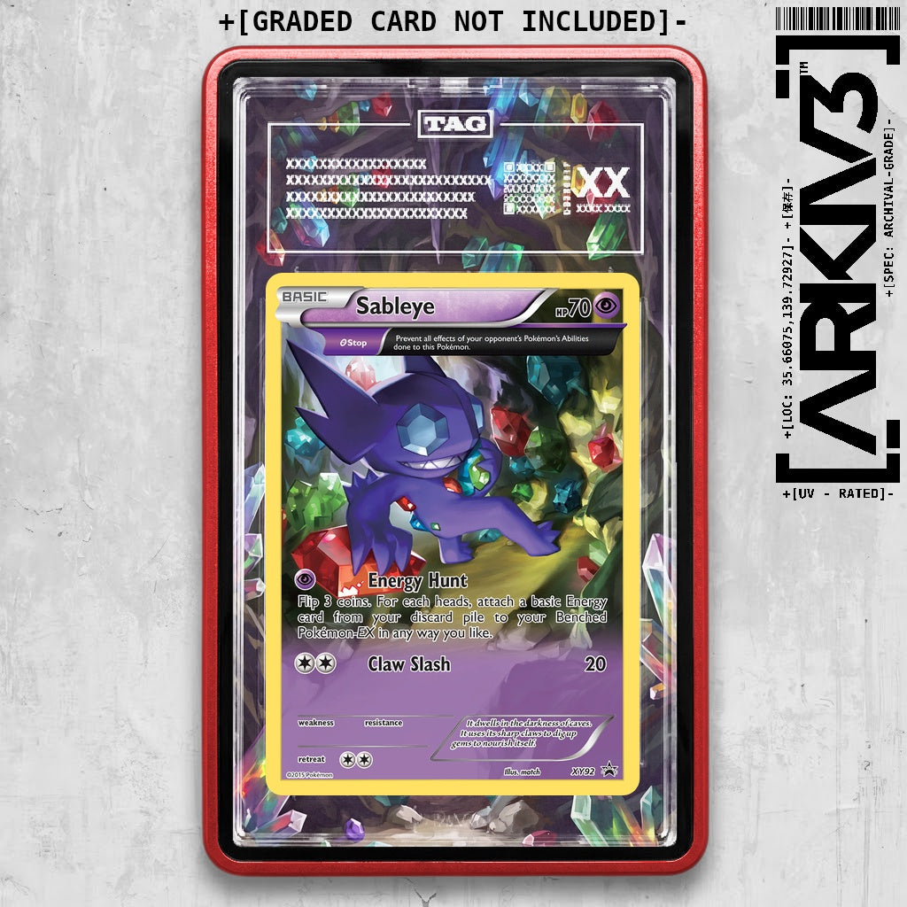 ARKIV3 TAG graded front - Red