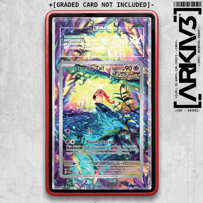ARKIV3 TAG graded front - Red