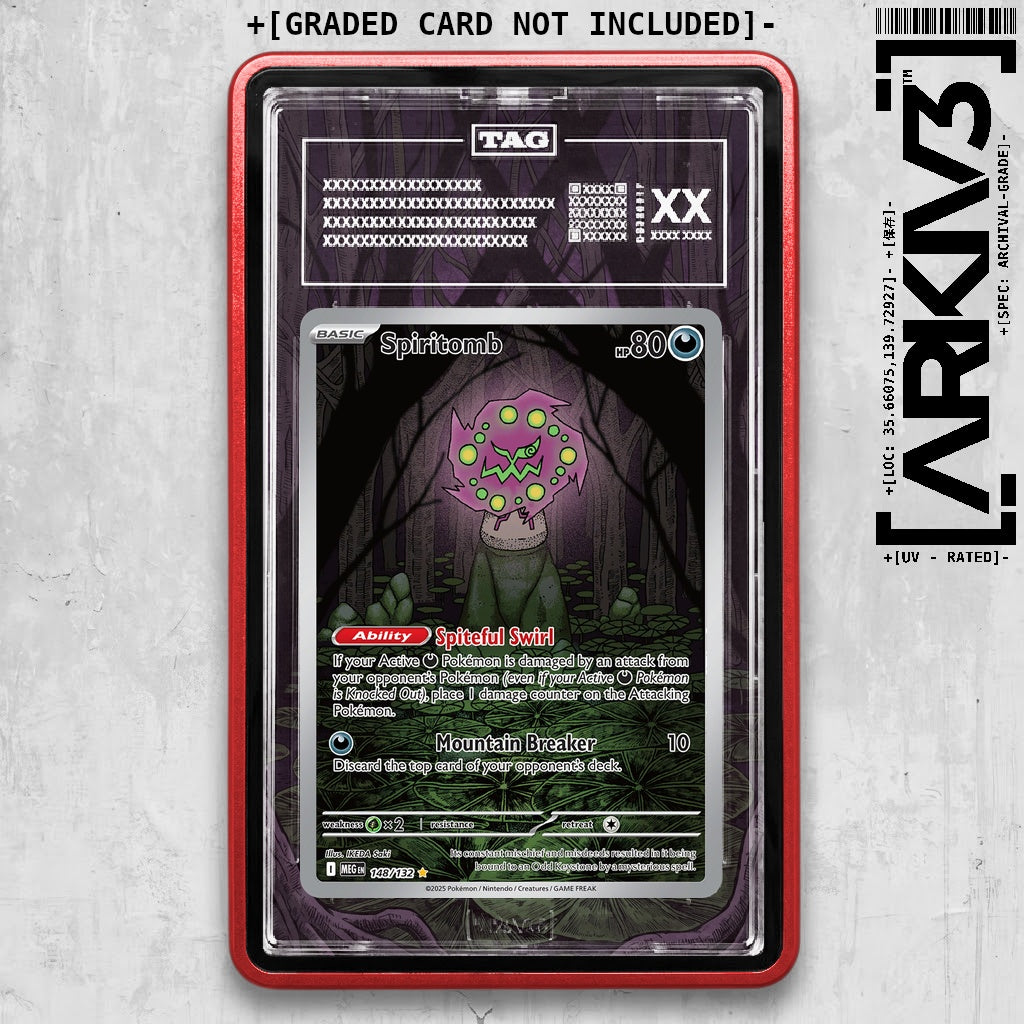 ARKIV3 TAG graded front - Red