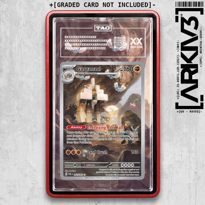 ARKIV3 TAG graded front - Red