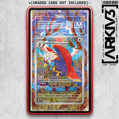 ARKIV3 TAG graded front - Red