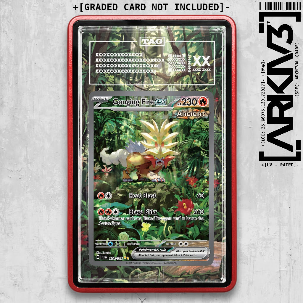 ARKIV3 TAG graded front - Red