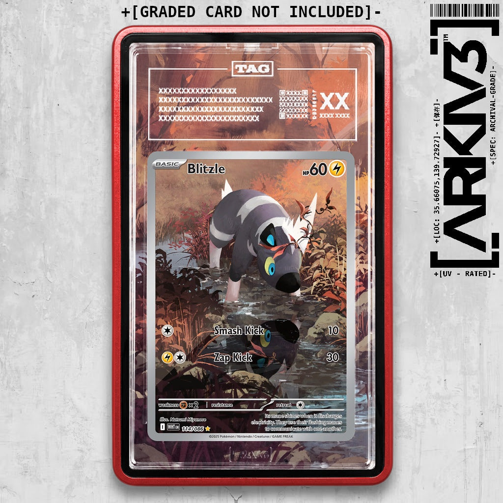 ARKIV3 TAG graded front - Red