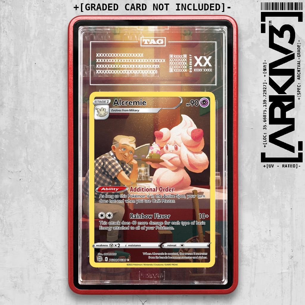 ARKIV3 TAG graded front - Red