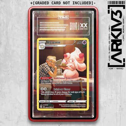 ARKIV3 TAG graded front - Red
