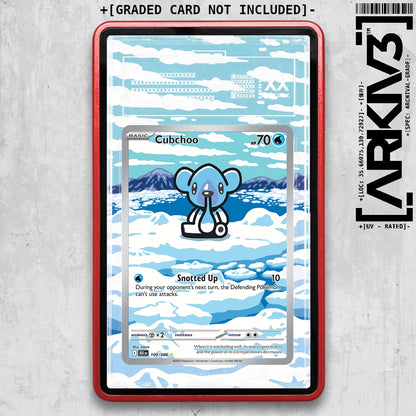 ARKIV3 TAG graded front - Red
