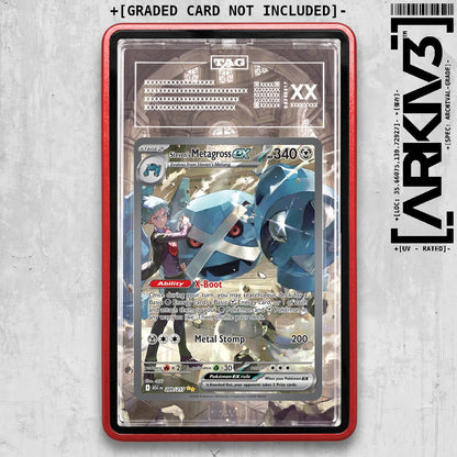 ARKIV3 TAG graded front - Red