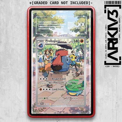 ARKIV3 TAG graded front - Red