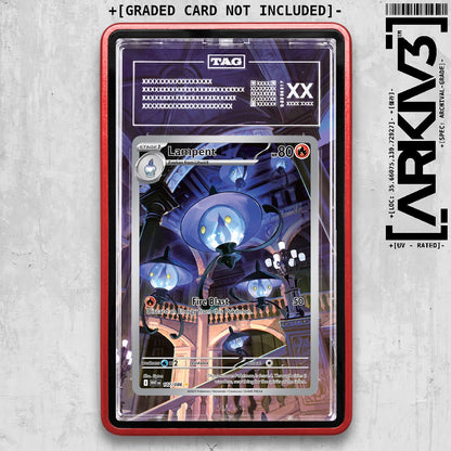 ARKIV3 TAG graded front - Red