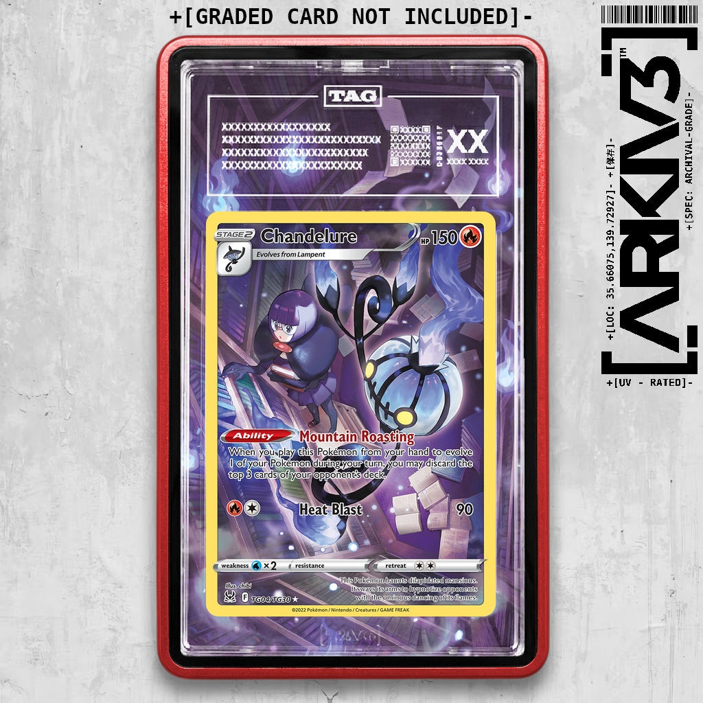 ARKIV3 TAG graded front - Red