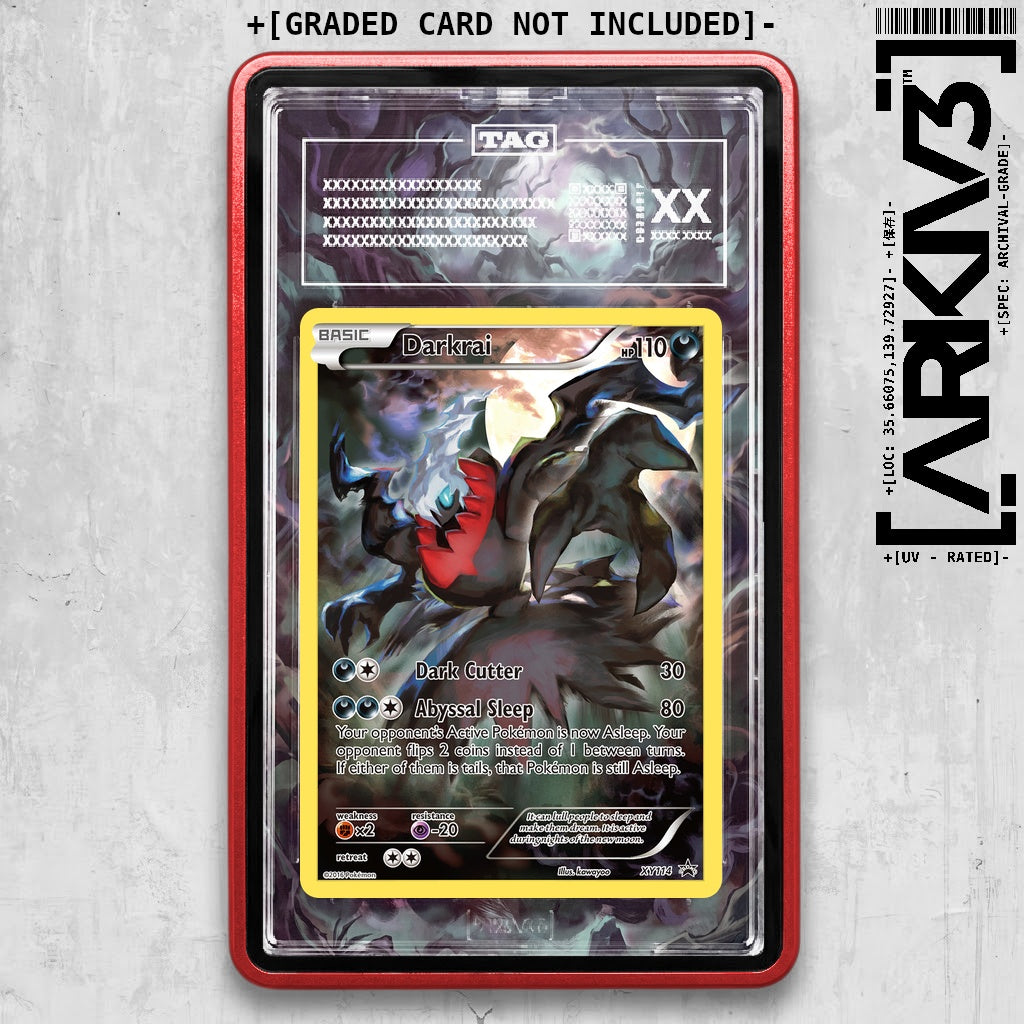 ARKIV3 TAG graded front - Red
