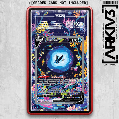 ARKIV3 TAG graded front - Red