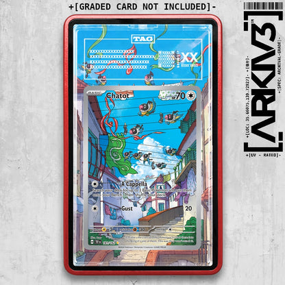 ARKIV3 TAG graded front - Red