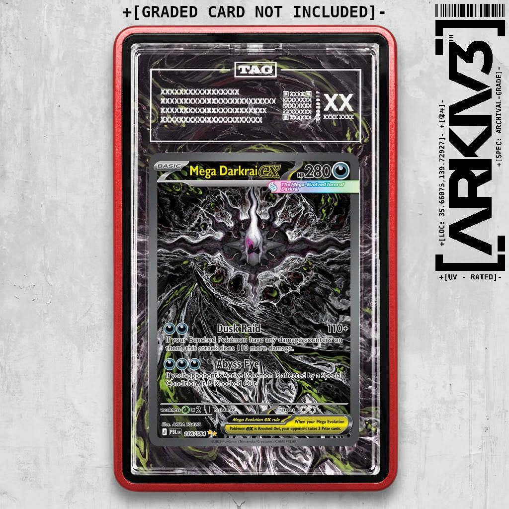 ARKIV3 TAG graded front - Red