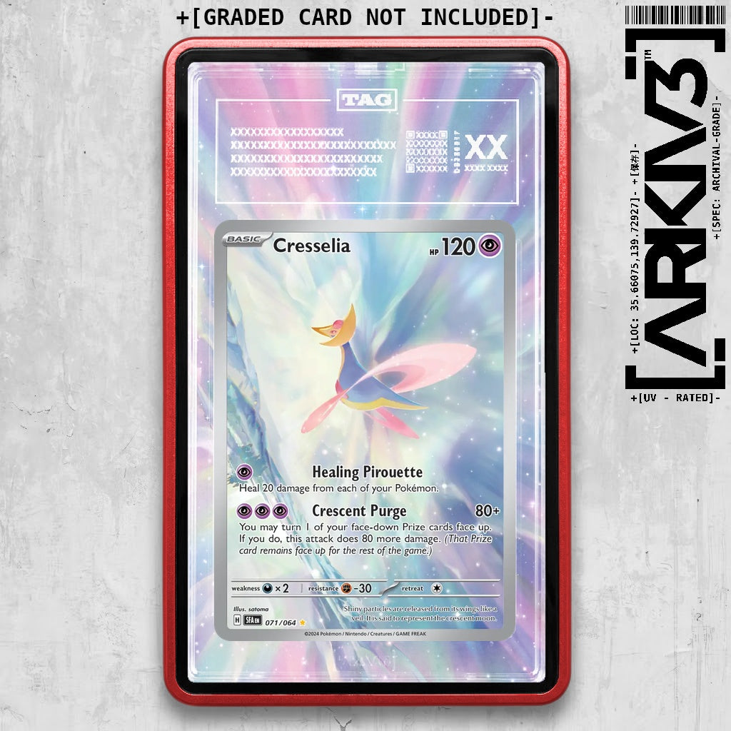 ARKIV3 TAG graded front - Red