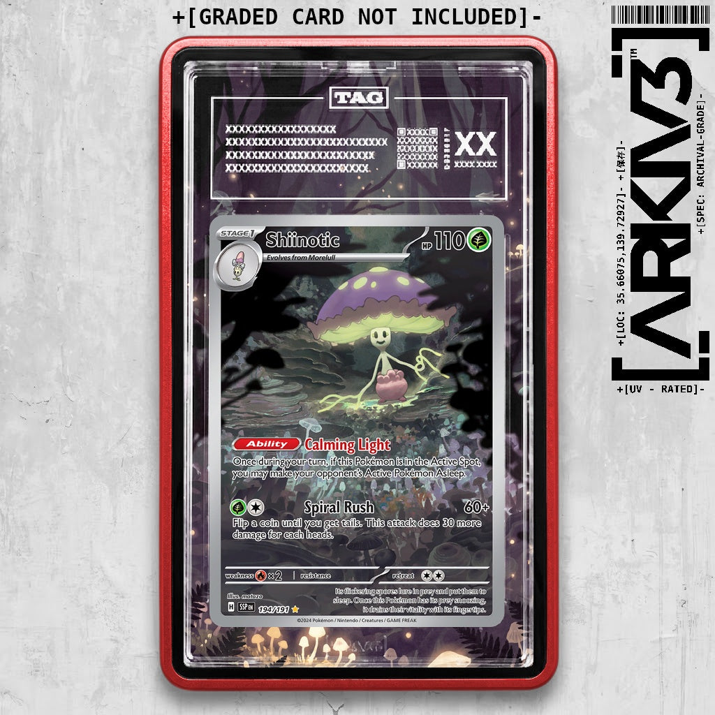 ARKIV3 TAG graded front - Red