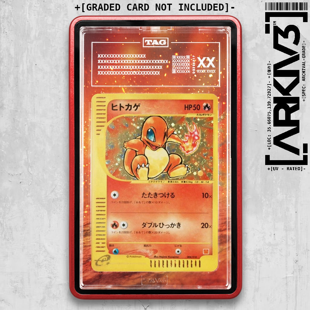 ARKIV3 TAG graded front - Red