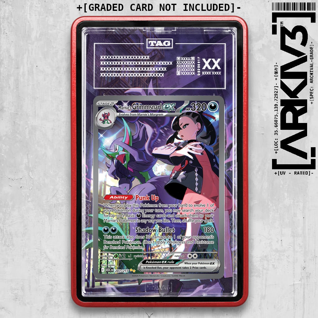 ARKIV3 TAG graded front - Red