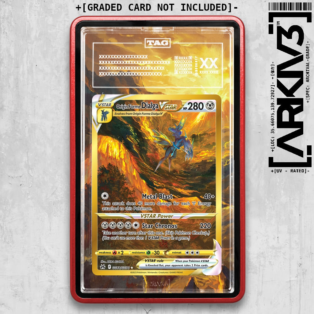 ARKIV3 TAG graded front - Red