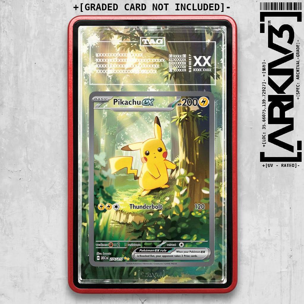 ARKIV3 TAG graded front - Red