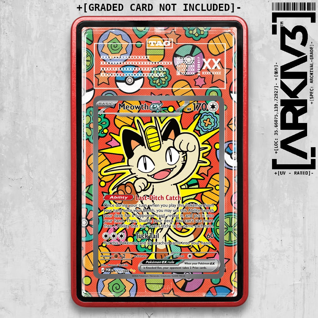 ARKIV3 TAG graded front - Red