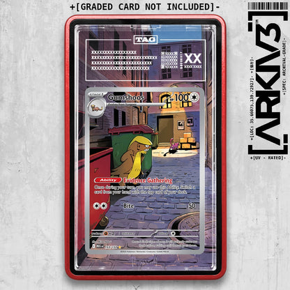 ARKIV3 TAG graded front - Red