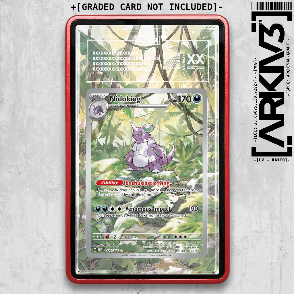 ARKIV3 TAG graded front - Red