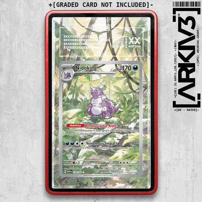 ARKIV3 TAG graded front - Red